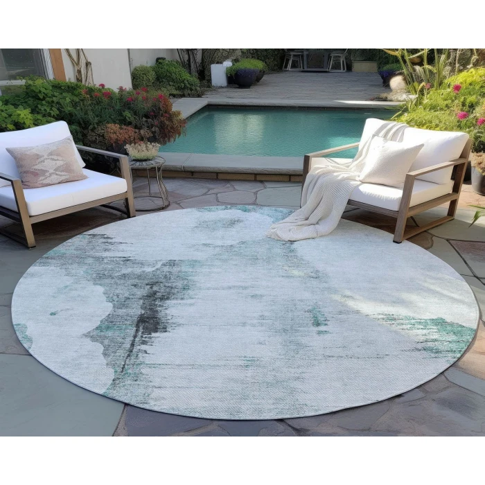 Chantille ACN710 Teal 8' x 8' Rug