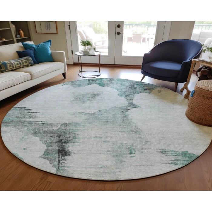 Chantille ACN710 Teal 8' x 8' Rug