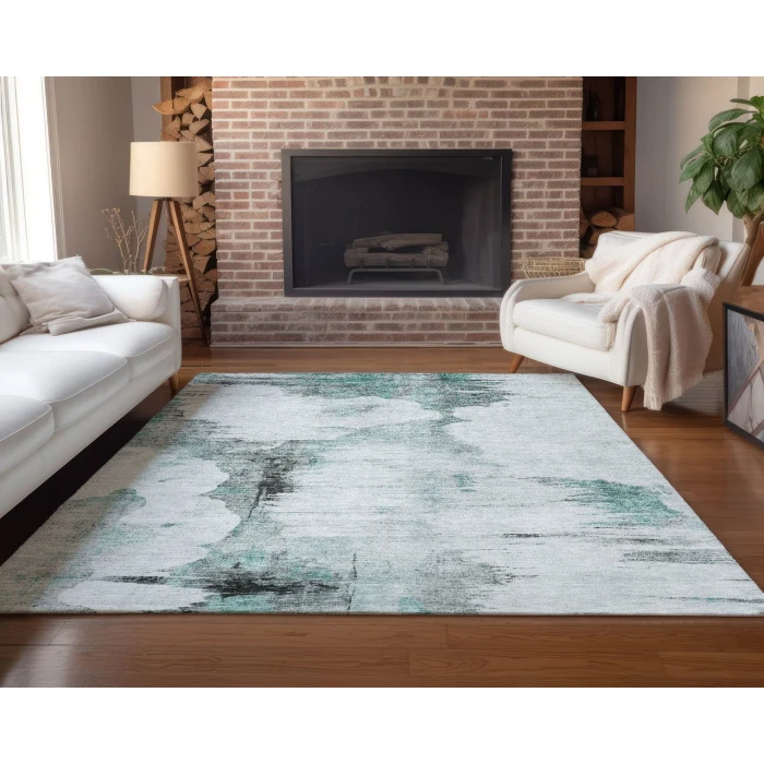 Chantille ACN710 Teal 10' x 14' Rug