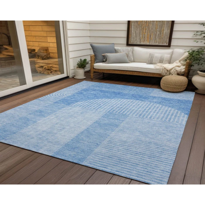 Chantille ACN711 Blue 2'6" x 3'10" Rug