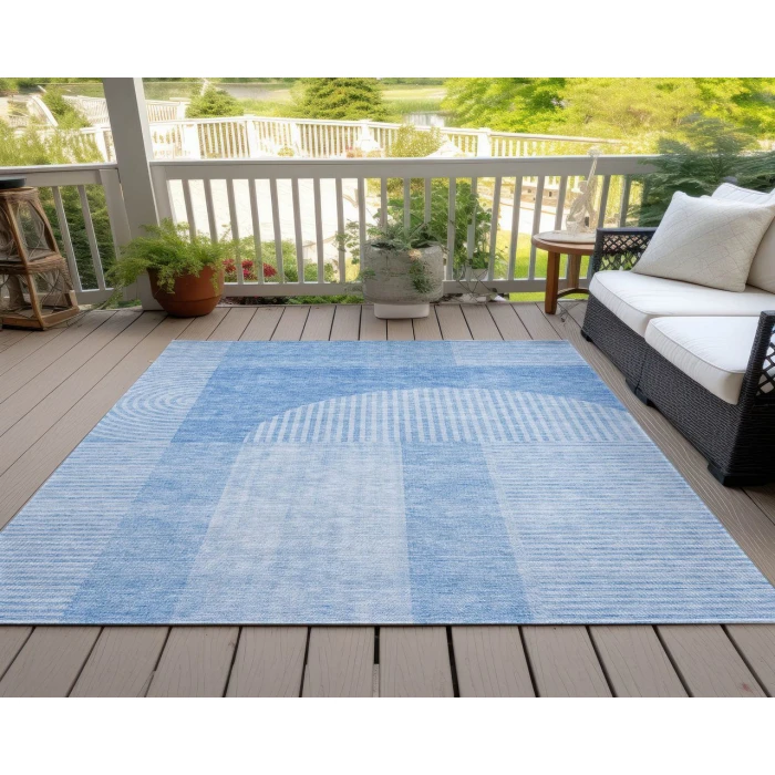 Chantille ACN711 Blue 2'6" x 3'10" Rug