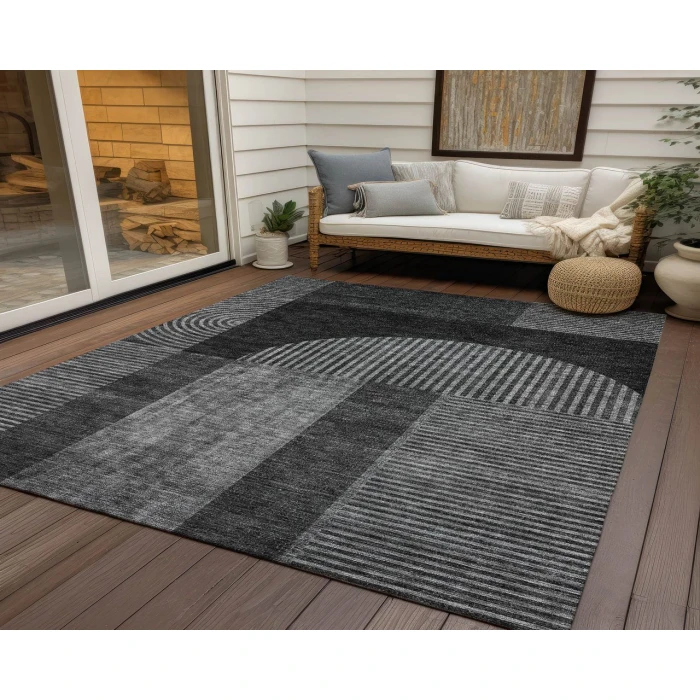 Chantille ACN711 Charcoal 3' x 5' Rug