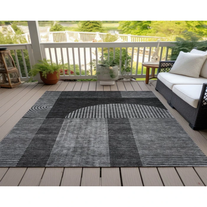 Chantille ACN711 Charcoal 3' x 5' Rug