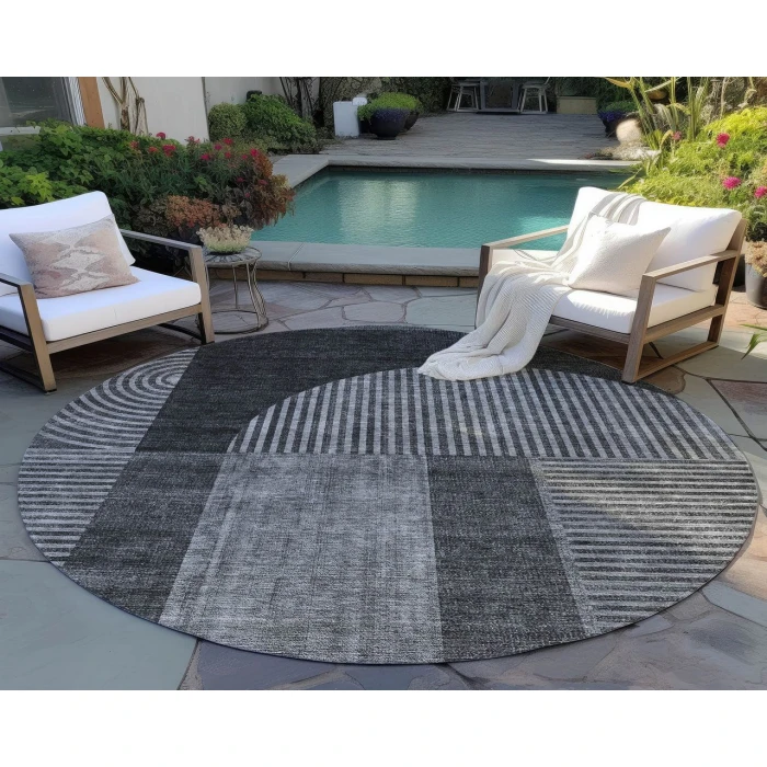 Chantille ACN711 Charcoal 8' x 8' Rug