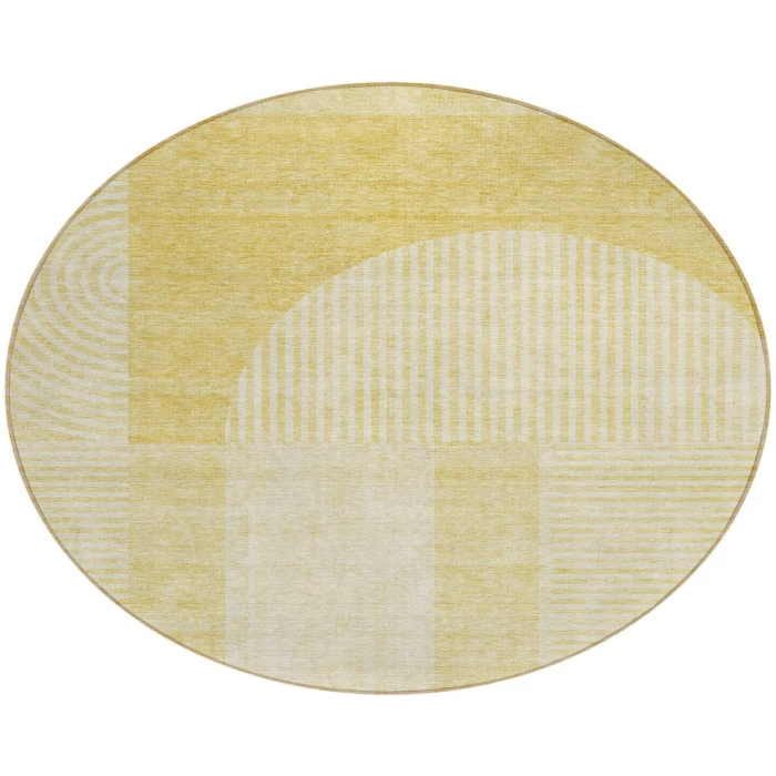 Chantille ACN711 Gold 8' x 8' Rug