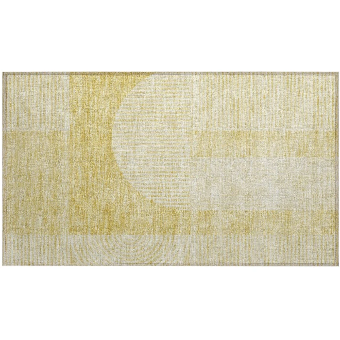 Chantille ACN711 Gold 1'8" x 2'6" Rug