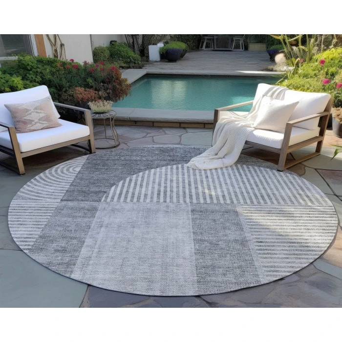 Chantille ACN711 Gray 8' x 8' Rug