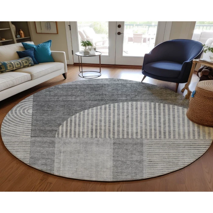Chantille ACN711 Gray 8' x 8' Rug