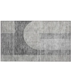 Addison Chantille ACN711 Gray 1 ft. 8 in. x 2 ft. 6 in. Rectangle Rug