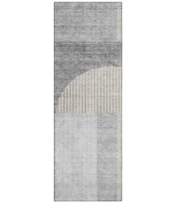 Addison Chantille ACN711 Silver 2 ft. 3 in. x 7 ft. 6 in. Runner Rug