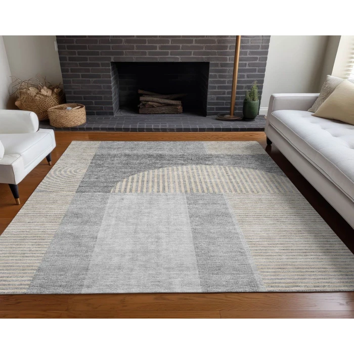 Chantille ACN711 Silver 9' x 12' Rug