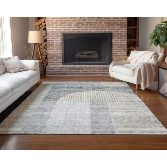 Chantille ACN711 Silver 9' x 12' Rug