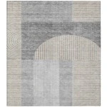 Addison Chantille ACN711 Silver 8 ft. x 10 ft. Rectangle Rug