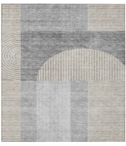 Addison Chantille ACN711 Silver 2 ft. 6 in. x 3 ft. 10 in. Rectangle Rug