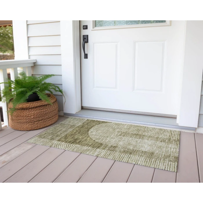 Chantille ACN711 Taupe 1'8" x 2'6" Rug
