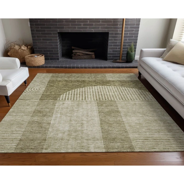 Chantille ACN711 Taupe 2'6" x 3'10" Rug