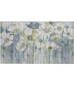 Addison Chantille ACN712 Blue 1 ft. 8 in. x 2 ft. 6 in. Rectangle Rug