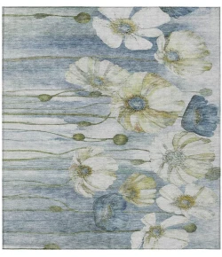 Addison Chantille ACN712 Blue 2 ft. 6 in. x 3 ft. 10 in. Rectangle Rug