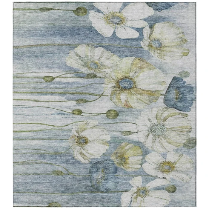 Chantille ACN712 Blue 2'6" x 3'10" Rug
