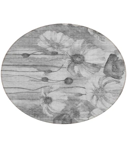 Addison Chantille ACN712 Gray 8 ft. x 8 ft. Round Rug