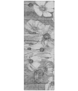 Addison Chantille ACN712 Gray 2 ft. 3 in. x 7 ft. 6 in. Runner Rug