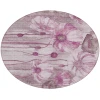 Addison Chantille ACN712 Plum 8 ft. x 8 ft. Round Rug