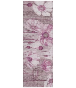 Addison Chantille ACN712 Plum 2 ft. 3 in. x 7 ft. 6 in. Runner Rug