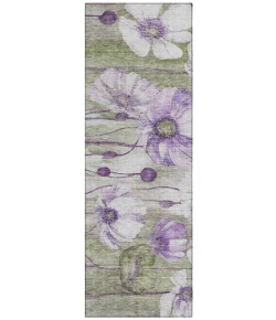 Addison Chantille ACN712 Purple 2 ft. 3 in. x 7 ft. 6 in. Runner Rug