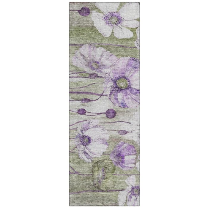 Chantille ACN712 Purple 2'3" x 7'6" Rug