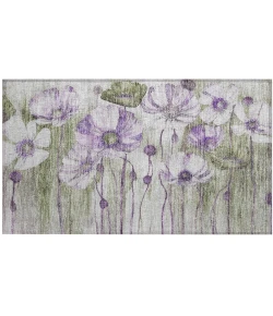 Addison Chantille ACN712 Purple 1 ft. 8 in. x 2 ft. 6 in. Rectangle Rug