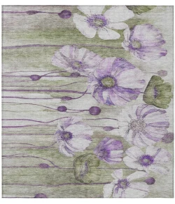 Addison Chantille ACN712 Purple 3 ft. x 5 ft. Rectangle Rug