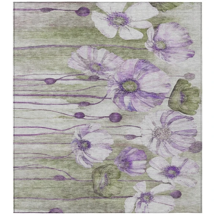 Chantille ACN712 Purple 2'6" x 3'10" Rug