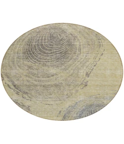 Addison Chantille ACN713 Beige 8 ft. x 8 ft. Round Rug