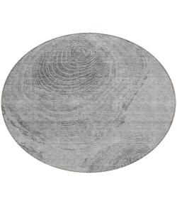Addison Chantille ACN713 Gray 8 ft. x 8 ft. Round Rug