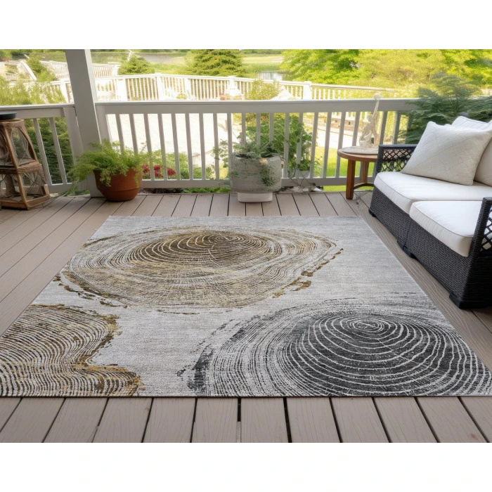 Chantille ACN713 Taupe 10' x 14' Rug