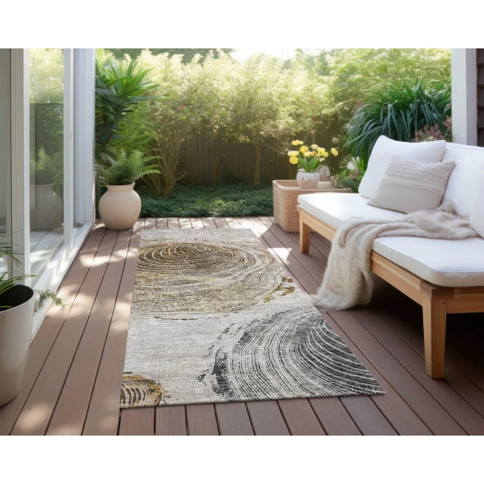 Chantille ACN713 Taupe 2'3" x 7'6" Rug