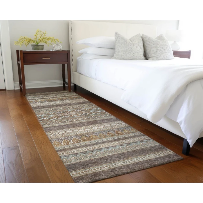 Chantille ACN714 Chocolate 2'3" x 7'6" Rug