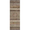 Addison Chantille ACN714 Chocolate 2 ft. 3 in. x 7 ft. 6 in. Runner Rug