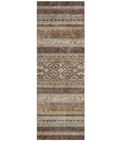 Addison Chantille ACN714 Chocolate 2 ft. 3 in. x 7 ft. 6 in. Runner Rug