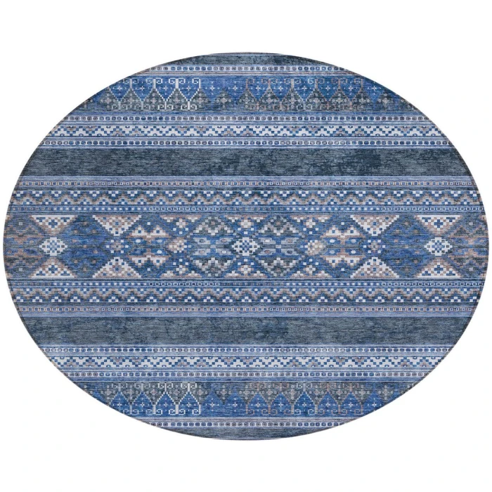 Chantille ACN714 Navy 8' x 8' Rug