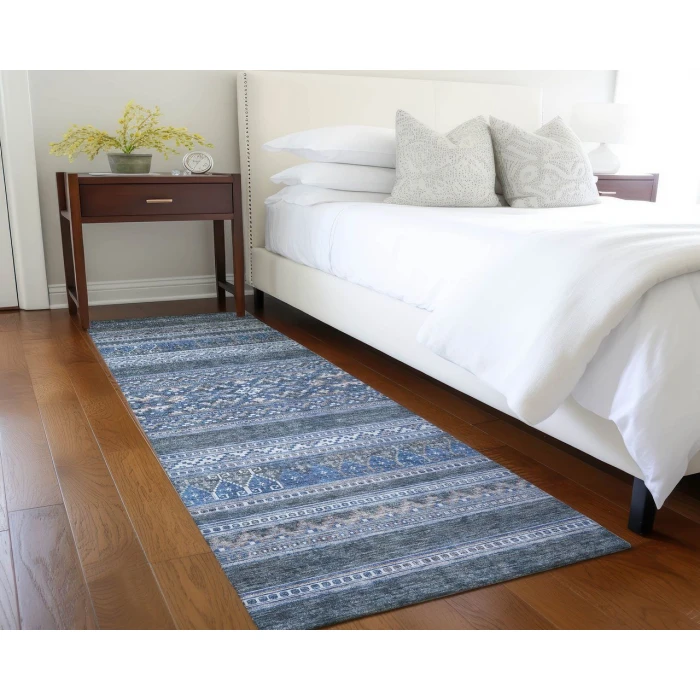 Chantille ACN714 Navy 2'3" x 7'6" Rug
