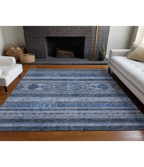 Chantille ACN714 Navy 3' x 5' Rug