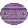 Addison Chantille ACN714 Purple 8 ft. x 8 ft. Round Rug