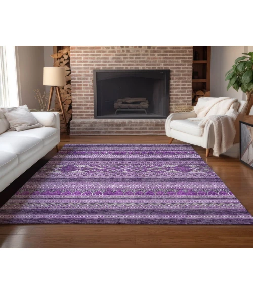 Chantille ACN714 Purple 3' x 5' Rug