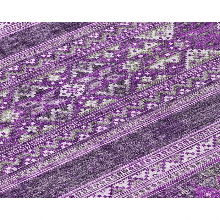 Chantille ACN714 Purple 5' x 7'6" Rug
