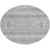 Addison Chantille ACN714 Silver 8 ft. x 8 ft. Round Rug