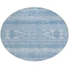 Addison Chantille ACN714 Sky 8 ft. x 8 ft. Round Rug