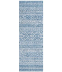 Addison Chantille ACN714 Sky 2 ft. 3 in. x 7 ft. 6 in. Runner Rug