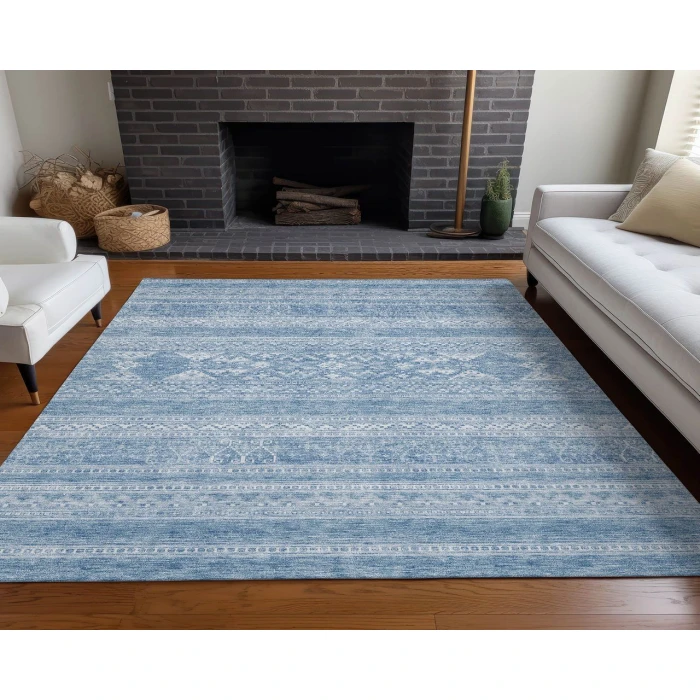 Chantille ACN714 Sky 3' x 5' Rug
