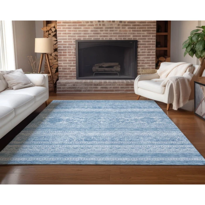 Chantille ACN714 Sky 3' x 5' Rug